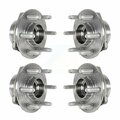 Kugel Front Rear Wheel Bearing & Hub Assembly Kit For Chevrolet Traverse Cadillac XT5 4WD K70-101814